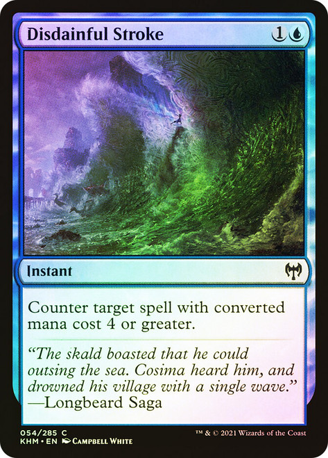 Disdainful Stroke\nKaldheim\nSingle\nMagic The Gathering