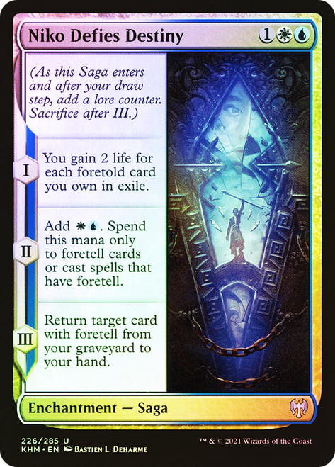 Niko Defies Destiny\nKaldheim\nSingle\nMagic The Gathering
