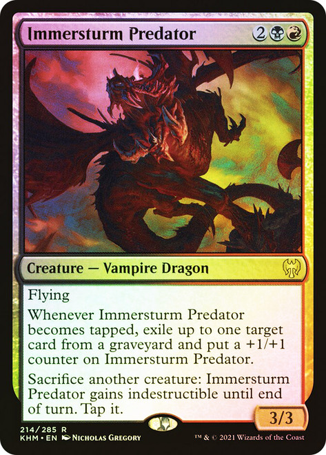 Immersturm Predator\nKaldheim\nSingle\nMagic The Gathering