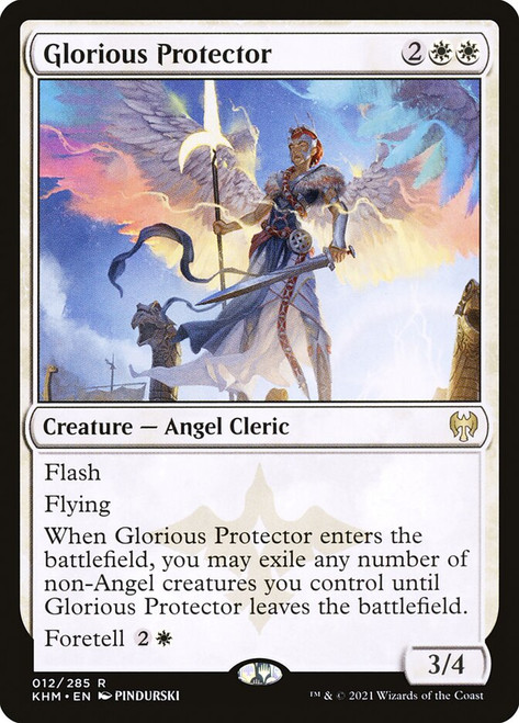 Glorious Protector\nKaldheim\nSingle\nMagic The Gathering