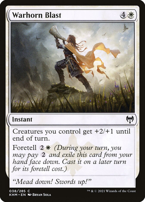 Warhorn Blast\nKaldheim\nSingle\nMagic The Gathering
