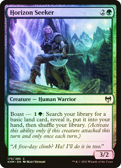 Horizon Seeker\nKaldheim\nSingle\nMagic The Gathering