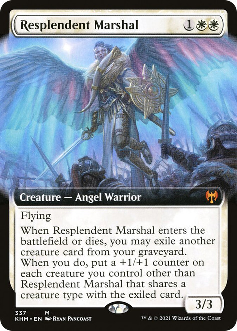 Resplendent Marshal (Extended Art)\nKaldheim - Variants\nSingle\nMagic The Gathering
