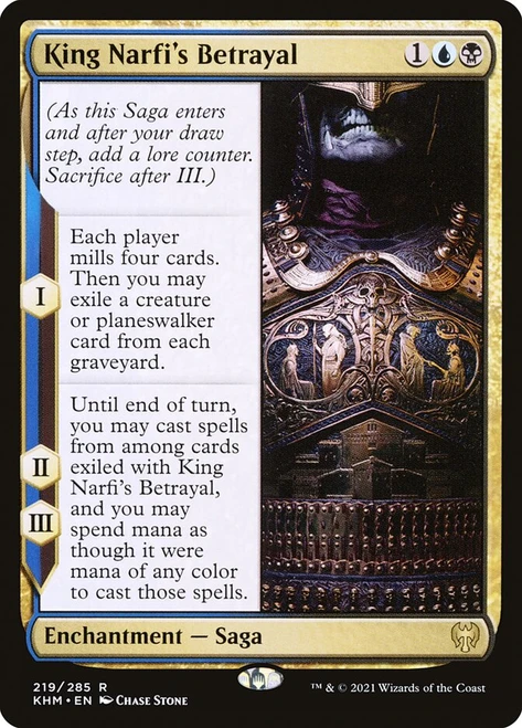 King Narfi's Betrayal\nKaldheim\nSingle\nMagic The Gathering