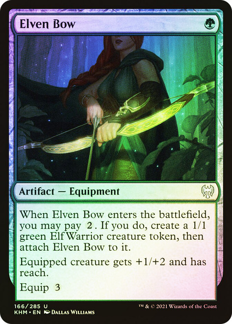 Elven Bow\nKaldheim\nSingle\nMagic The Gathering
