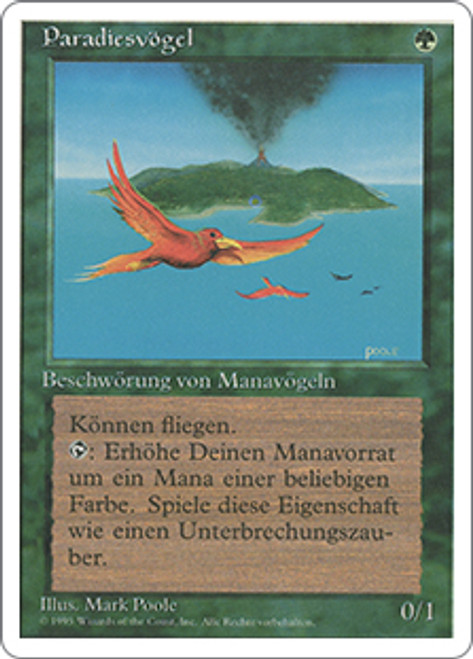 Birds of Paradise | 4th Edition - German | Star City Games