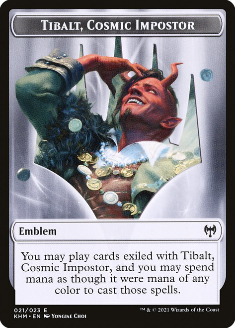 {Tibalt Emblem}\nKaldheim\nSingle\nMagic The Gathering