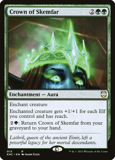Crown of Skemfar\nKaldheim Commander\nSingle\nMagic The Gathering