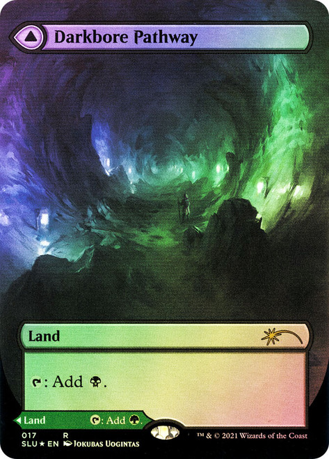 Darkbore Pathway // Slitherbore Pathway (Secret Lair) (Borderless)\nPromo: General\nSingle\nMagic The Gathering