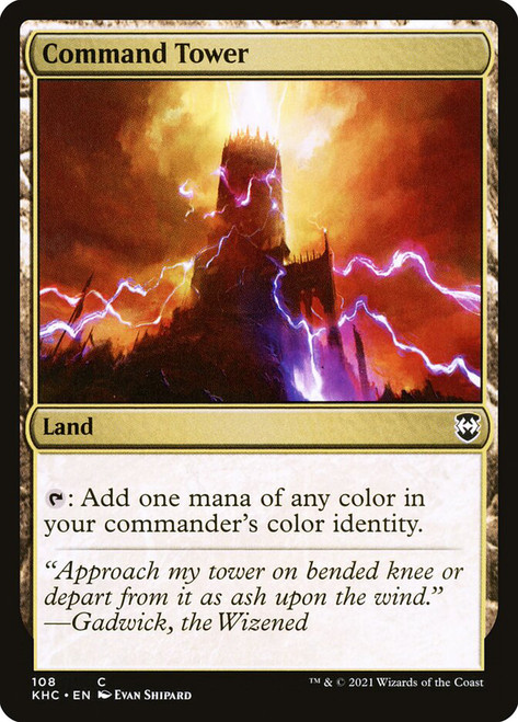 Command Tower\nKaldheim Commander\nSingle\nMagic The Gathering