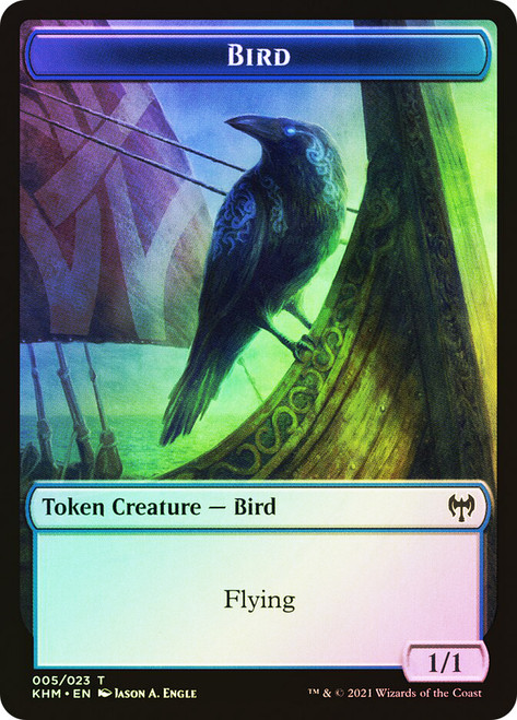 {Bird Token} // {Dwarf Berserker Token}
Kaldheim
Single
Magic: The Gathering