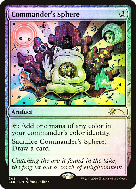 Commander's Sphere (Secret Lair) (#203)\nPromo: General\nSingle\nMagic The Gathering