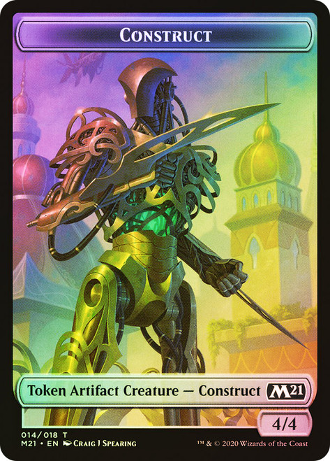 {Construct Token} // {Goblin Wizard Token}\nCore Set 2021\nSingle\nMagic The Gathering