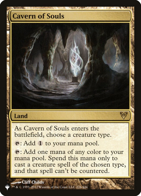 Cavern of Souls\nPlaneswalker Symbol Reprints\nSingle\nMagic The Gathering