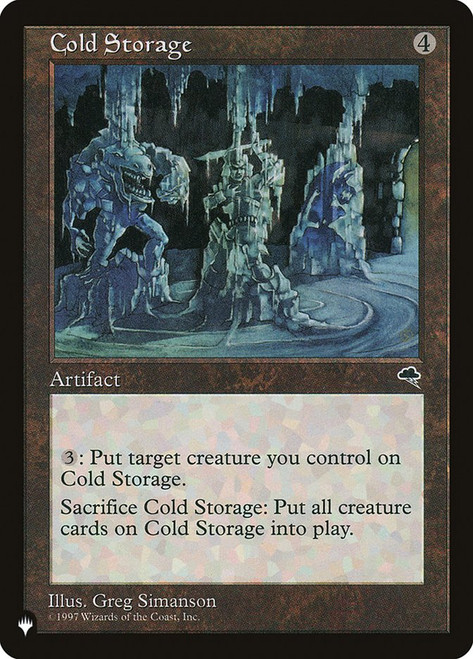 Cold Storage\nPlaneswalker Symbol Reprints\nSingle\nMagic The Gathering