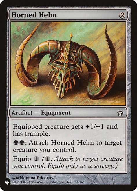 Horned Helm\nPlaneswalker Symbol Reprints\nSingle\nMagic The Gathering