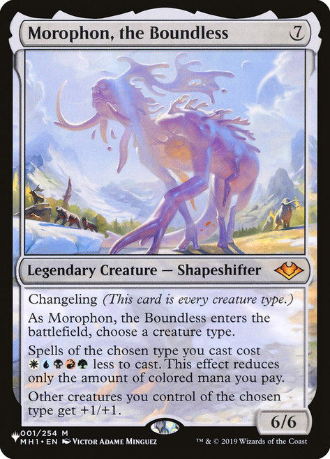 Morophon, the Boundless\nPlaneswalker Symbol Reprints\nSingle\nMagic The Gathering