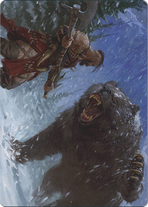 {Blizzard Brawl Art Card}\nArt Series\nSingle\nMagic The Gathering