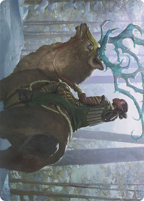 {Boreal Outrider Art Card}\nArt Series\nSingle\nMagic The Gathering