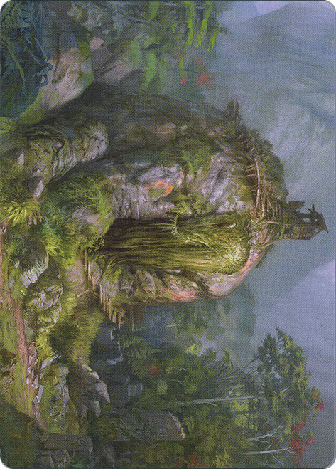 {Gnottvold Slumbermound Art Card}\nArt Series\nSingle\nMagic The Gathering