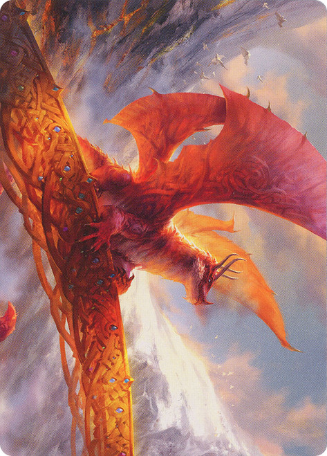 {Goldspan Dragon Art Card}\nArt Series\nSingle\nMagic The Gathering