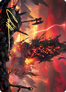 {Immersturm Skullcairn Art Card} (Signed)
Art Series
Single
Magic The Gathering