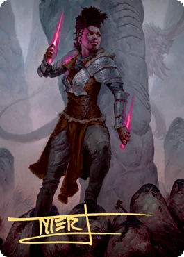 {Kaya the Inexorable Art Card} (Signed)
Art Series
Single
Magic The Gathering