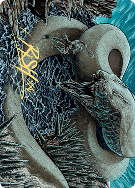 {Koma, Cosmos Serpent Art Card} (#80) (Signed)
Art Series
Single
Magic The Gathering