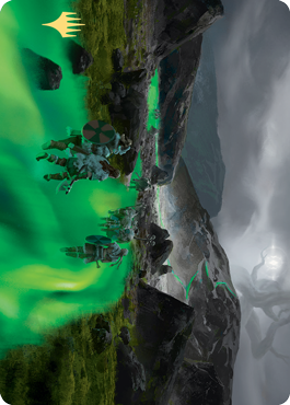 {Path to the World Tree Art Card} (Stamped)
Art Series
Single
Magic The Gathering