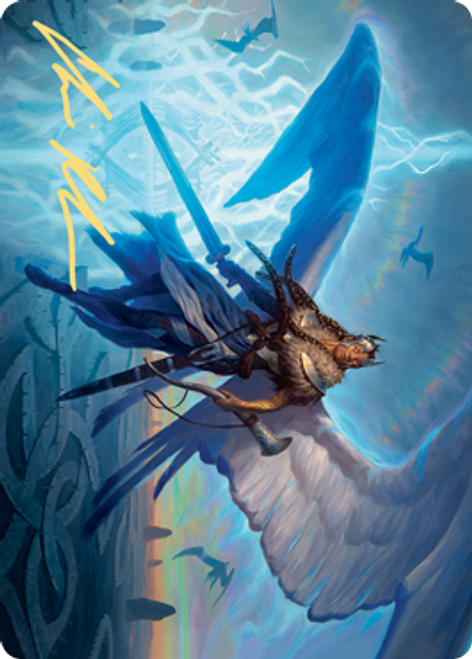 {Righteous Valkyrie Art Card} (Signed)
Art Series
Single
Magic The Gathering