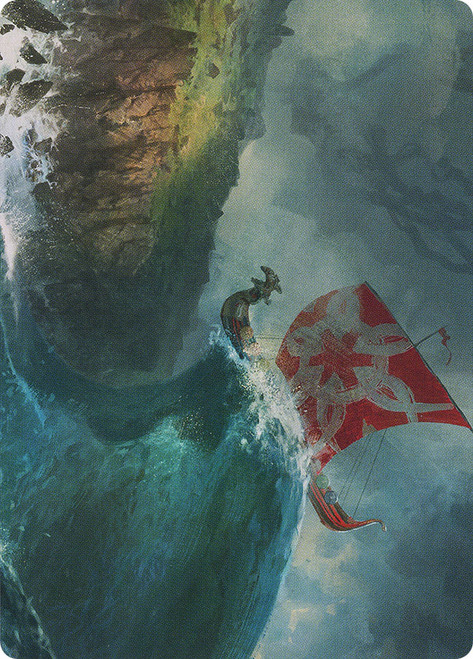 {Run Ashore Art Card}\nArt Series\nSingle\nMagic The Gathering