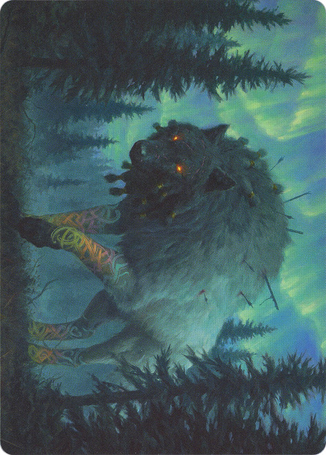 {Sarulf, Realm Eater Art Card}\nArt Series\nSingle\nMagic The Gathering