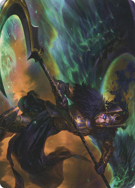 {Vengeful Reaper Art Card}\nArt Series\nSingle\nMagic The Gathering