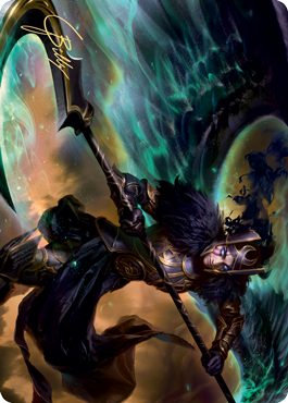 {Vengeful Reaper Art Card} (Signed)
Art Series
Single
Magic The Gathering
