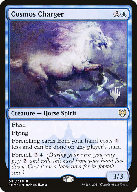 Cosmos Charger (Promo Pack) (Kaldheim)\nPromo: Planeswalker Stamped\nSingle\nMagic The Gathering