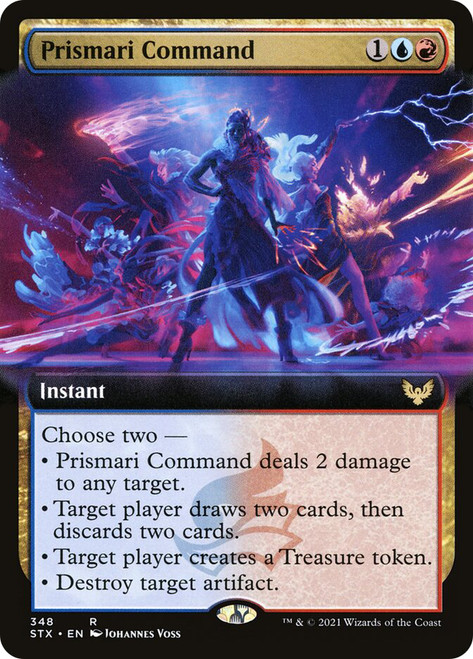 Prismari Command (Extended Art) | Strixhaven: School of Mages