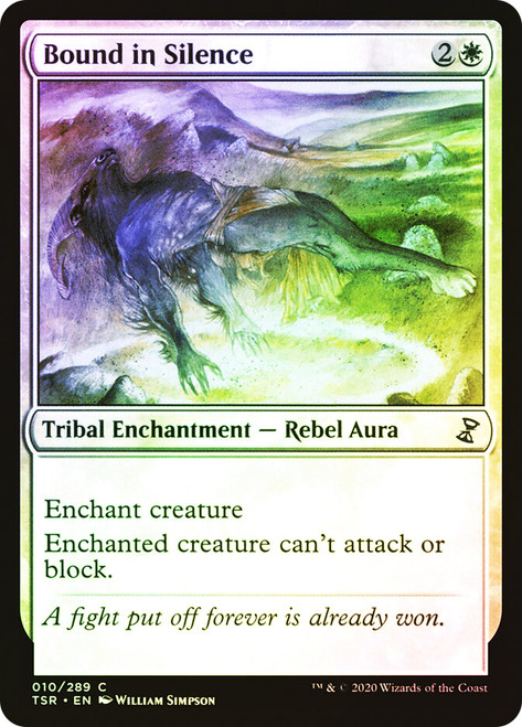 Bound in Silence\nTime Spiral Remastered\nSingle\nMagic The Gathering