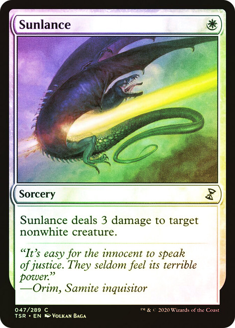 Sunlance\nTime Spiral Remastered\nSingle\nMagic The Gathering