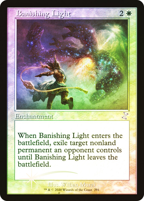 Banishing Light (Retro Frame)\nTime Spiral Remastered - Timeshifted\nSingle\nMagic The Gathering