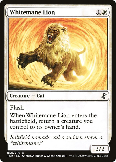 Whitemane Lion\nTime Spiral Remastered\nSingle\nMagic The Gathering