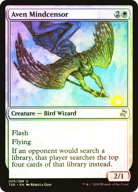 Aven Mindcensor\nTime Spiral Remastered\nSingle\nMagic The Gathering