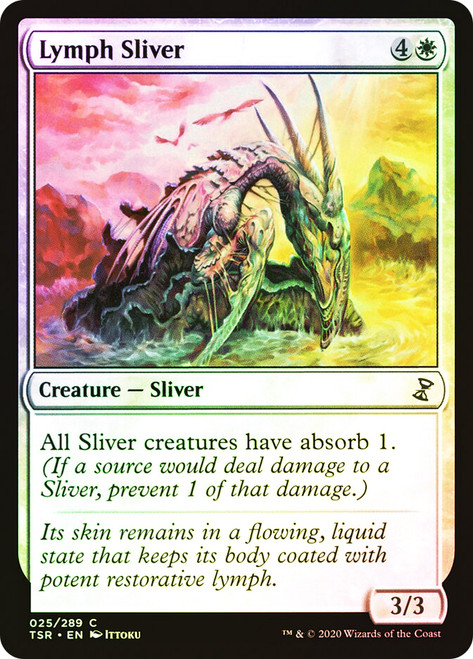 Lymph Sliver\nTime Spiral Remastered\nSingle\nMagic The Gathering