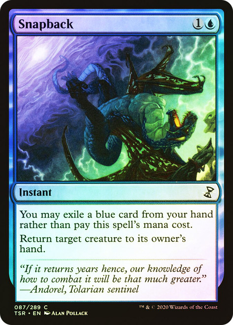 Snapback\nTime Spiral Remastered\nSingle\nMagic The Gathering