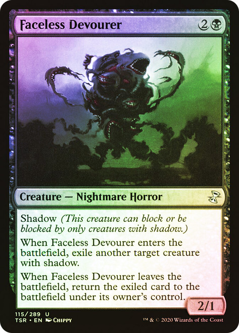 Faceless Devourer\nTime Spiral Remastered\nSingle\nMagic The Gathering
