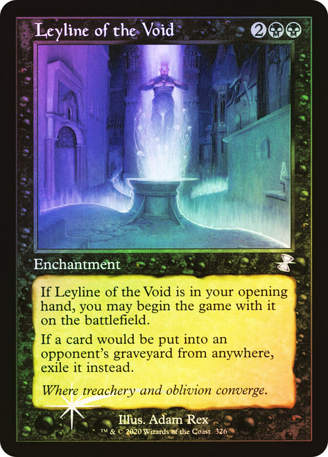 【MTG】虚空の力線 Leyline of the Void TSR 旧枠 Leyline of the Void (Retro Frame) | Time Spiral Remastered