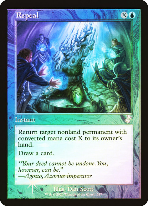 Repeal (Retro Frame)\nTime Spiral Remastered - Timeshifted\nSingle\nMagic The Gathering