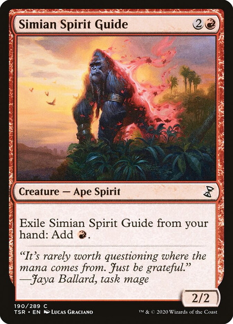 Simian Spirit Guide\nTime Spiral Remastered\nSingle\nMagic The Gathering