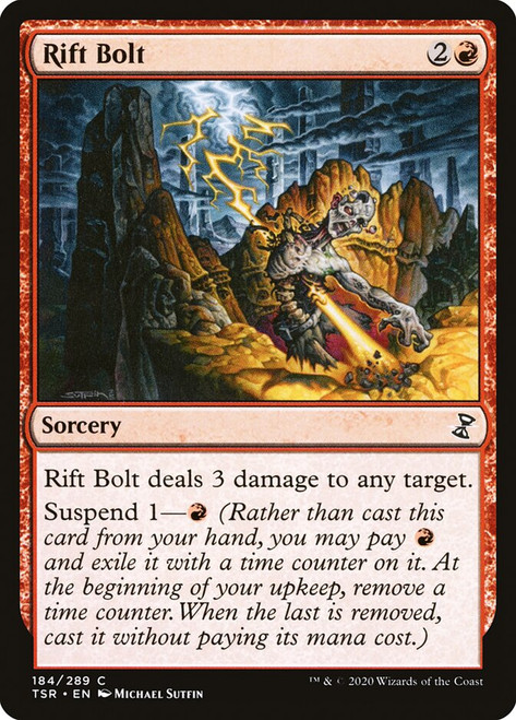 Rift Bolt\nTime Spiral Remastered\nSingle\nMagic The Gathering