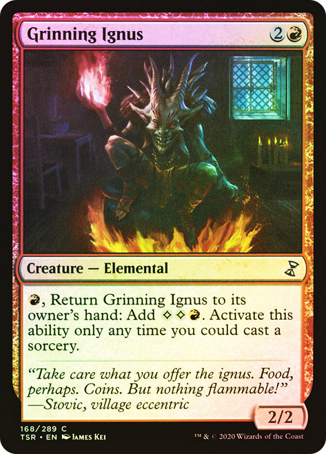 Grinning Ignus\nTime Spiral Remastered\nSingle\nMagic The Gathering