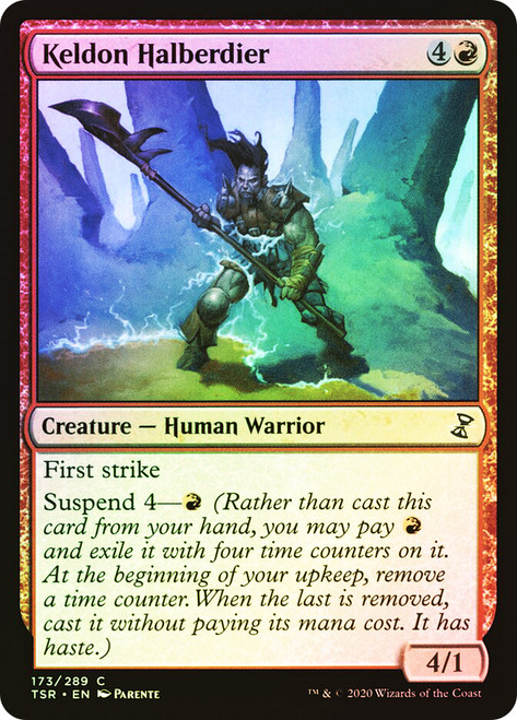 Keldon Halberdier\nTime Spiral Remastered\nSingle\nMagic The Gathering